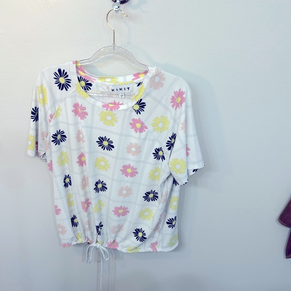 KIKIT, Medium, Flower pattern, PJ set